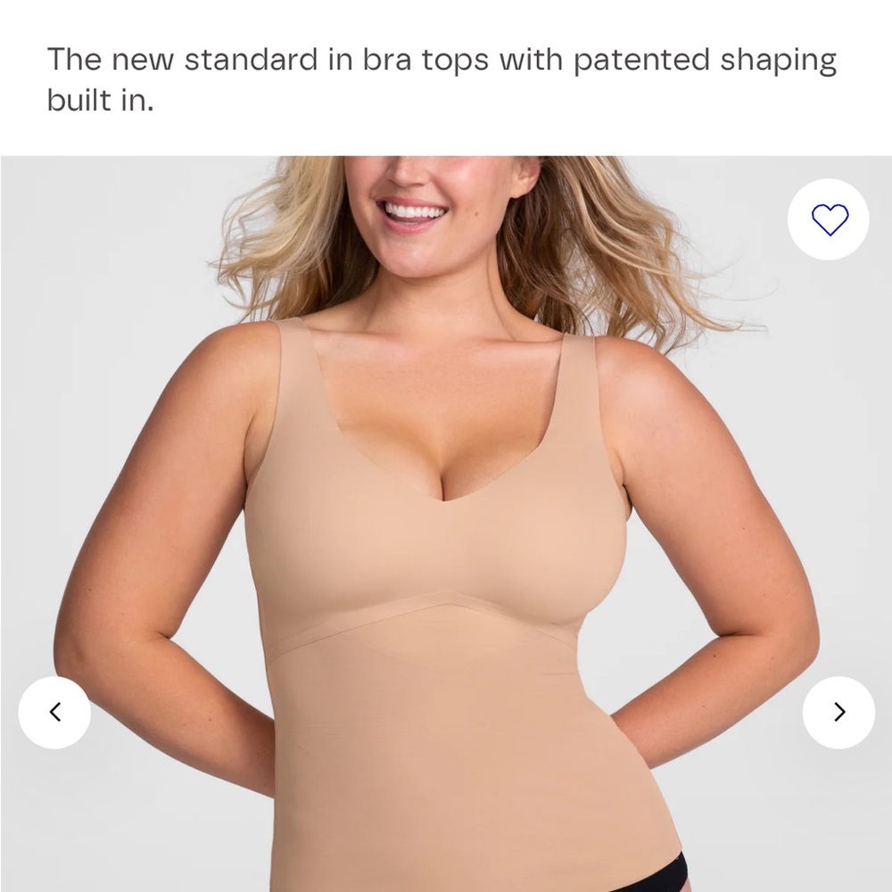 Honeylove Tan Shaping Bra Top